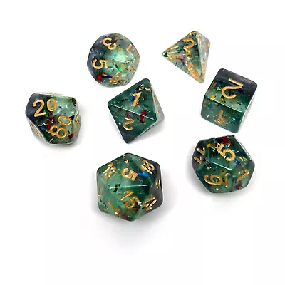 Easy Roller Dice Mutated Mire W/Gold (7) New • $14.95