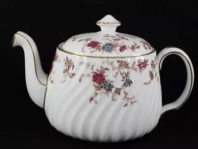 Minton Ancestral Teapot With Lid Wreath Backstamp S376 • $192.88