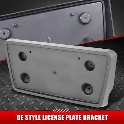 For 07-14 Cadillac Escalade Front Bumper License Plate Mounting Bracket Holder • $51.88