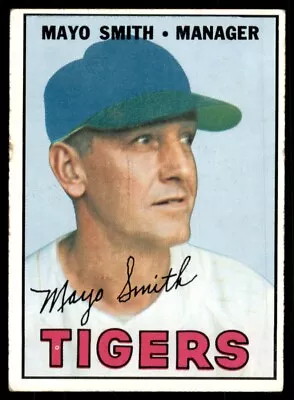 1967 Topps Mayo Smith Detroit Tigers #321 • $1.35