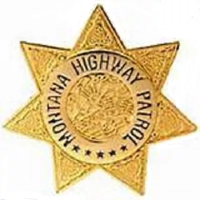 Mt  Montana Highway Patrol Mini Badge Pin - New Police Lapel Pin • $7.85