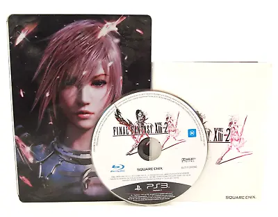 Final Fantasy XIII-2 SteelBook - PlayStation 3 (PS3) [PAL] - WITH WARRANTY • $35.95