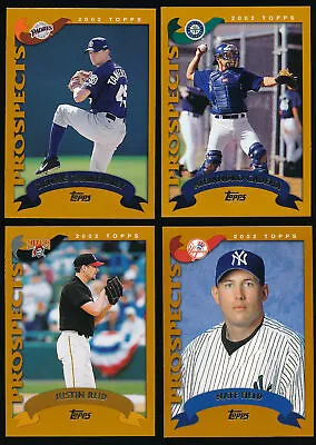 2002 Topps Traded And Rookies BB (#111-275) - You Pick - Complete Your Set (A06) • $0.99