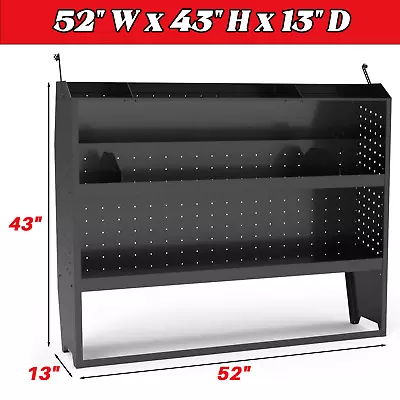 52 W Van Shelving For Transit ConnectChevy City ExpressPromaster CityNV200 • $270.99