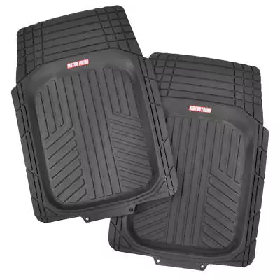 $31.99 • Buy MOTORTREND® HD All Weather Floor Mats & Liner Set Durable Rubber Black - 2PC