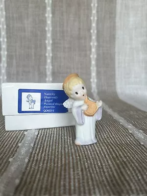 VTG Hallmark Christmas Nativity HEAVENLY ANGEL Bisque Figurine Mary Hamilton • $24.99
