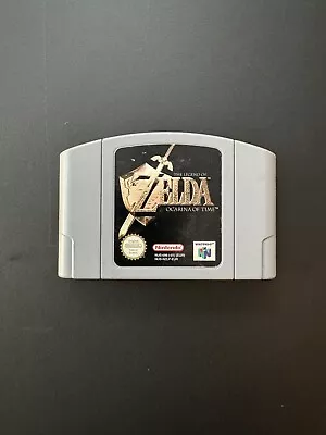 Zelda Ocarina Of Time For Nintendo 64 N64 Pal Cleaned & Tested Cartridge Vgc! • £5