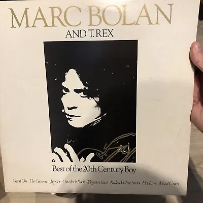 MARC BOLAN And T.REX - Best Of The 20th Century Boy ( Dbl Vinyl LP). • $9.96