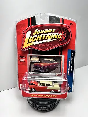 Johnny Lightning '55 Chevy Sedan Chevy Thunder R8 #1 • $6.99