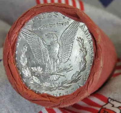 Roll Of 20 Silver Morgan Dollars S End / S  & Kk833 • $50