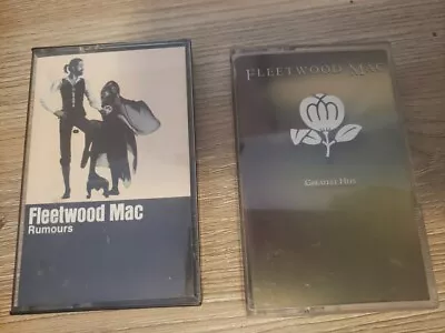 Fleetwood Mac Rumors Rumours & Greatest Hits Cassettes Tape Classic Rock  • $19