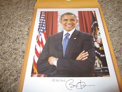 Barack Obama Facsimile Signed 8x10 Photo • $15