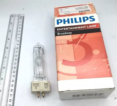 Philips Broadway Metal Halide Lamp MSR 575/2 10H GX95 917611 9281 716 05114 • $180