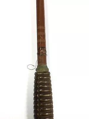 MONTAGUE Bamboo 5'8  Boat 2 Piece Fishing Rod Vintage RARE For Parts Or Repair • $49.97