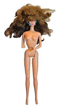 Barbie Vtg 1988 Style Magic Whitney Doll Brunette Steffie Face 4 Ooak EUC C362G • $54.82