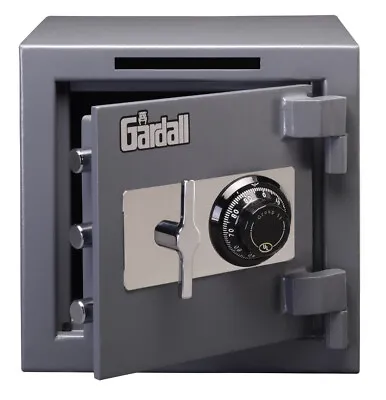 Gardall LC1414 Economic Compact B-Rated Utility Safe Gray Slot Deposit Combo • $576