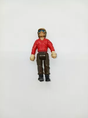 Vintage Tootsie Toy Motorcycle Man Driver Action Figure • $7.99