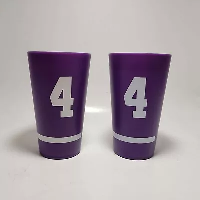 2 Minnesota Vikings Purple #4 Plastic Cups • $8