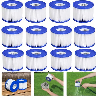 2/10Pcs For Bestway Lazy Lay-Z-Spa Filters VI Cartridge Hot Tub Swimming Pool . • £7.99