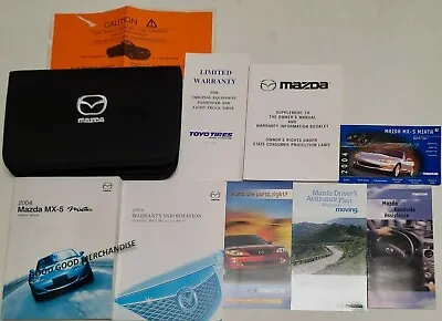 2004 Mazda Mx-5 Miata Owners Manual Owner's Convertible Sport Ls I4 1.8l  • $239.99
