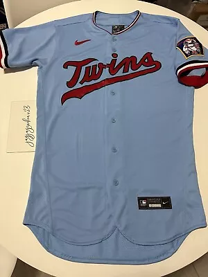 Minnesota Twins Nike On Field Authentic Blank Jersey Size 40 Medium • $125