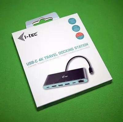 £33 • Buy USB-C Mini Docking Station I-Tec 4K 1x HDMI 1x GLAN Ethernet 2x USB 3.0 1x USB-C