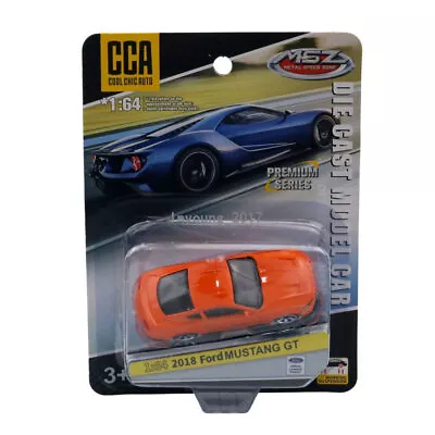 1:64 Ford Mustang GT Model Car Diecast Toy Vehicle Collection For Men Orange • $20.88