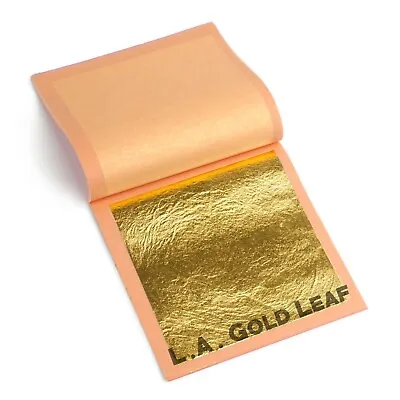 L.A. Gold Leaf: 24K Genuine Gold Leaf Sheets (Loose Or Transfer) • $14.62