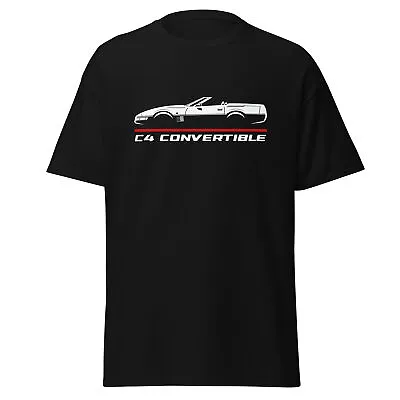 Premium T-shirt For Chevrolet Corvette C4 Convertible 1994 Enthusiast Gift • $19.97