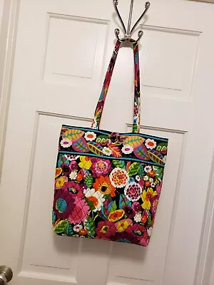 EUC Vera Bradley 2012 Retired Va Va Bloom Shoulder/Tote Colorful Preppy • $32.99