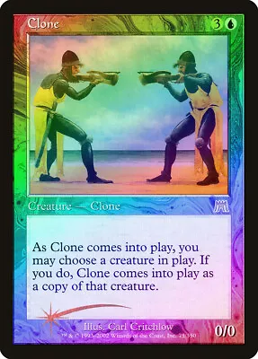 Clone FOIL Onslaught PLD Blue Rare MAGIC THE GATHERING MTG CARD ABUGames • $11.19