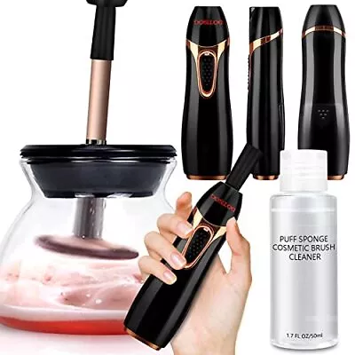 Makeup Brush Cleaner Machine With 50ml ShampooSuper-Fast Electric Brush • $30.90