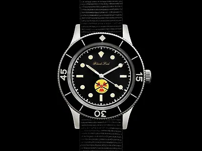 Fifty Fathoms Homage Vintage Inspired Dive Watch Handmade  No Radiation Quartz • $125