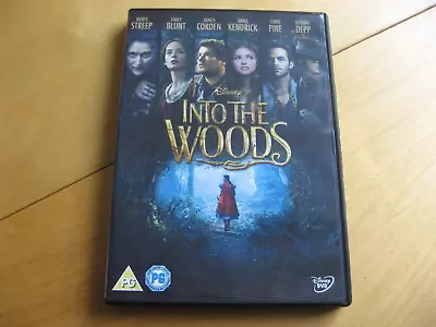 DVD - Disney Into The Woods Live Action Film DVD PAL UK R2 • £1.02
