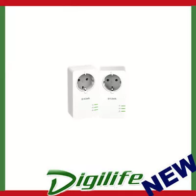 DLINK PowerLine AV2 1000 Passthrough Adapter Starter Kit • $198