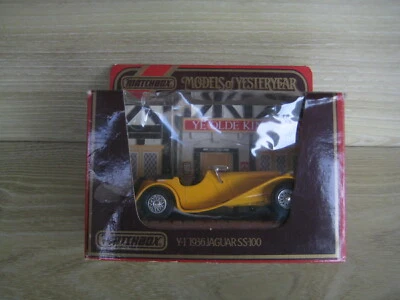$20 • Buy  MATCHBOX Yesteryear Y1 JAGUAR SS100 In DIAORAMA     FREE POSTAGE