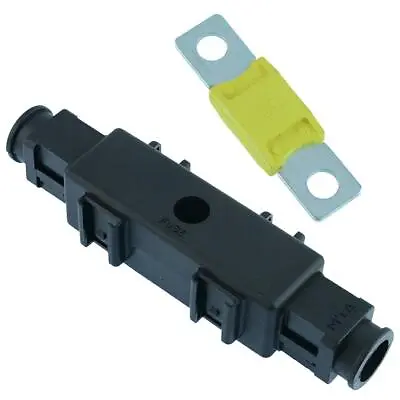 Inline Mega Fuse Holder 10-20mm² + 100A Fuse Car Van Marine Truck 12V 24V • £12.29