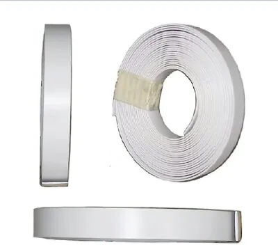 20' - 1 1/2  Wide Vinyl Chair Strapping For Patio Furniture White Matte #201 • $24.95