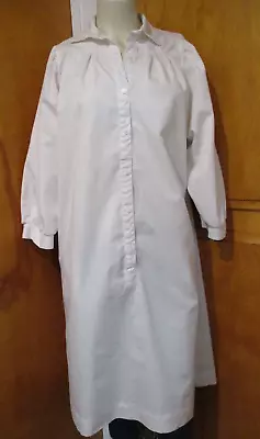 Vintage White Swan Uniforms Nurse Dress 60's 70's Horror Cosplay Asylum Lab S 10 • $20