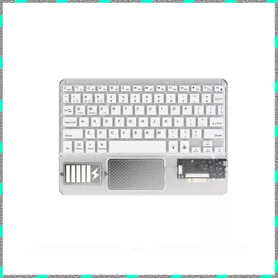 Wireless Bluetooth Keyboard Rechargeable Portable Mute Touchpad For PC Ipad Mac • $31.43