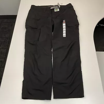 5.11 Men's Fast Tac Lightweight Ripstop Cargo Pants 74439 - Black 40x30 • $25