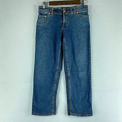 Ecko Red Womens Jeans Blue Tag Size 5 (28x23) Low Rise Straight Denim • $10.78