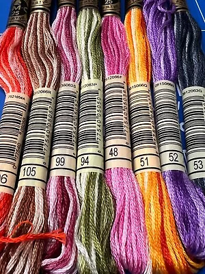 BRAND NEW DMC Verigated Cotton Thread You Choose Colour And Quantity • $1.10