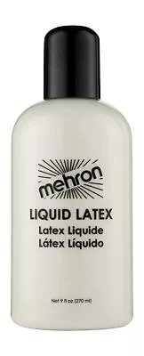 Liquid Latex Light Clear Costume Makeup Mehron  Size: 9 OZ • $21.99