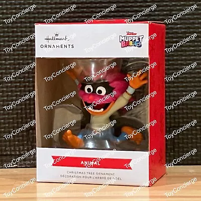 ^ HALLMARK ORNAMENT - 2022 DISNEY - MUPPET BABIES - ANIMAL - NEW In BOX • $29.95