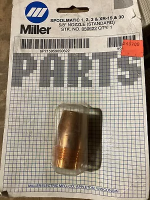 Miller 050622 Spoolmate 150  2 Each/ Spoolmatic 15A 30A Nozzles Xr 15 Xr 30 • $20