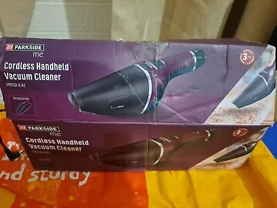 £25 • Buy Parkside Cordless 8V Handheld Rechargeable Vacuum Cleaner PMSSA 8  Car Workshop