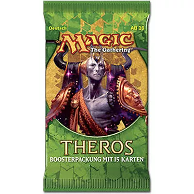 GERMAN Magic MTG Theros THS Factory Sealed Booster Pack Deutsch DE The Gathering • $7.99