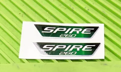 Virtue  SPIRE 260 Shell Logo Sticker/jewel Set. Emerald. Brand New. OEM. RARE!  • $5.55