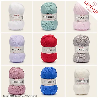 £3.27 • Buy Sirdar Snuggly DK Yarn Soft Baby Garment Double Knit Crochet Knitting Wool - 50g